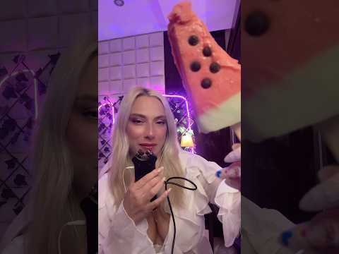 Karpuzlu dondurma mukbang Asmr 🍉 #karpuz #dondurma #mukbang #asmr #mukbang #mukbangeatingshow
