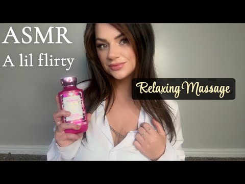 ASMR Relaxing Massage Flirty Roleplay