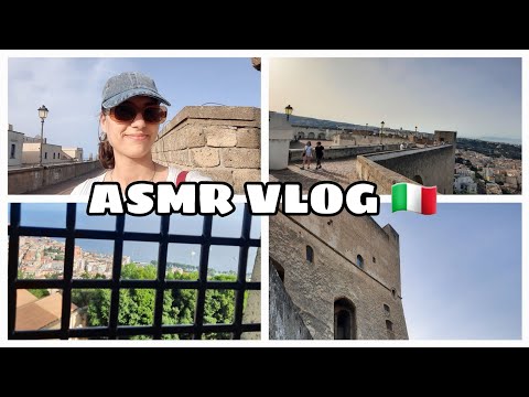 ASMR VLOG primeiro dia em Napoles🇮🇹❤️