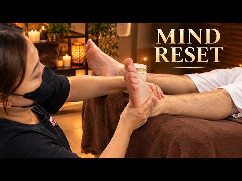 I FELT LIFE RETURNING TO MY FOOT AND LEGS & I've Had The Best Reflexology Experience ( ASMR )