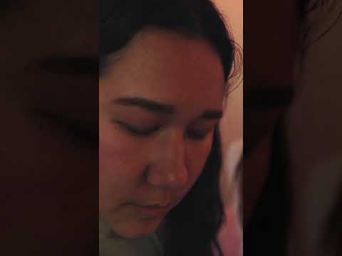 Part 2 | Essential Oil Back Massage with @xokatieASMR #asmr #relaxing #asmrsounds #realpersonasmr
