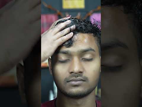 Most Tingly Head Massage By Indian Female Barber Chaitali | Pin Pen Massage ASMR #shorts #asmr