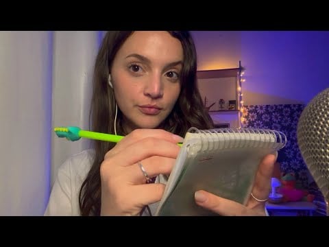 ASMR POV: DESENHANDO VOCÊ ✍️ (Fast and Agressive) 