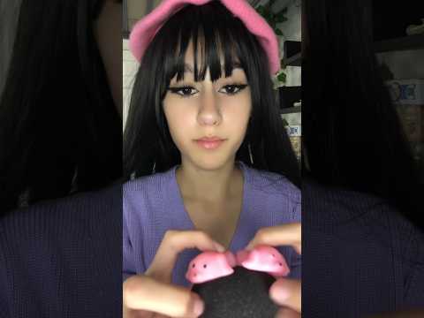 ASMR pink triggers! What color is next?🩷 #asmr #asmrsounds #asmrvideo #cosplayer #asmrcommunity