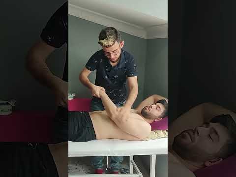 ASMR CHEST,ARM,HAND,ABDOMINAL RELAXING BODY MASSAGE THERAPY #shorts #asmr #relaxing #massage #relax