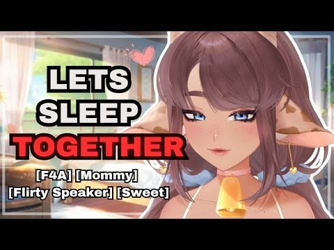 Sleepy Mommy Girlfriend Cuddles And Teases You In Bed ASMR Roleplay