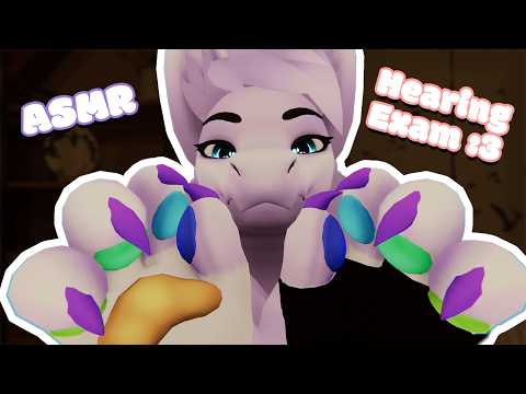 Furry ASMR - Mamagen Gives You a Gentle Hearing Exam :3