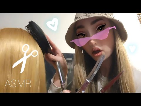 ASMR 1 MINUTE haircut rp ✂️