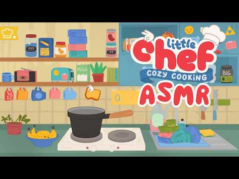 Cooking Up Cozy ASMR in Little Chef 🍳🥪 Close Up Whispering