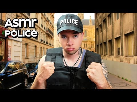 ASMR - CONTROLE DE POLICIE ! 👮⭐