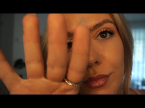ASMR Lens Covering | Hand Movements for Sleep 💤