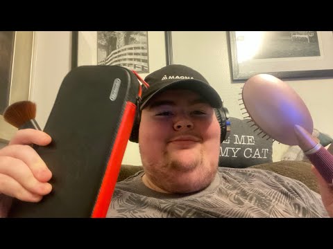ASMR Trigger assortment ( mouth sounds, tapping, Mic brushing and more )