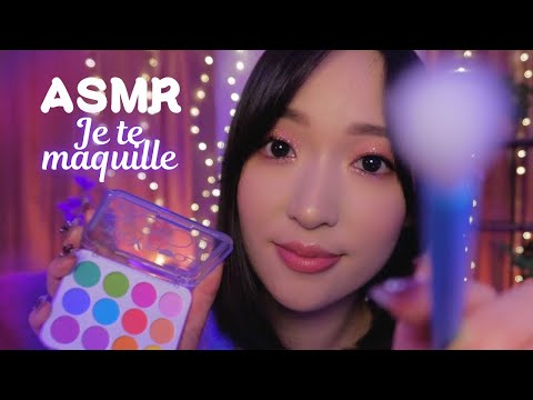 ASMR 💄Un moment juste entre nous | Je te maquille (et on papote !)💫💋