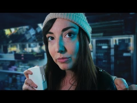 ASMR Hiding out at Gas Station (alien 👽 invasion) Apocalyptic Roleplay
