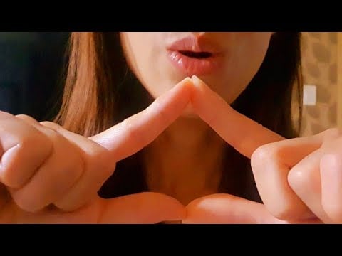 ASMR Hand Sounds For Sleep 🌙 hand movement, reiki, plucking negative energy, breathing ear blowing