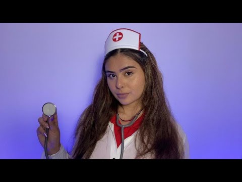 ASMR  |  ENFERMERA TE CURA |  Roleplay