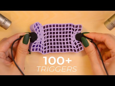 ASMR 100+ Hypnotizing Triggers for 100% Tingles (No Talking)