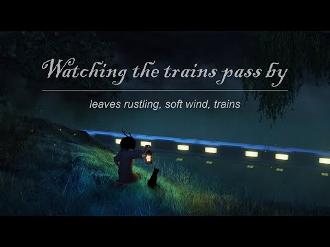 Relax and listen to the trains