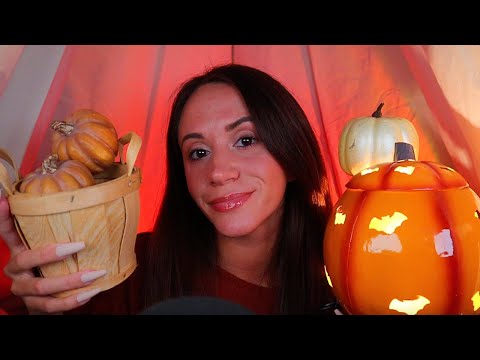 ASMR / Fall Triggers (decor haul + tapping & scratching)