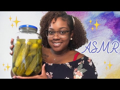 ASMR PICKLE EATING No Talking 🥒🚫🙊 | (ASMR Smacking) 💋