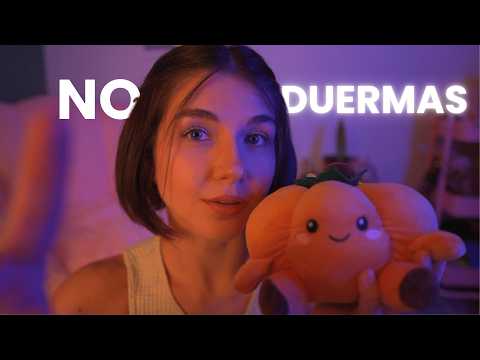ASMR No Intentes Dormir… 🤍 Solo Relájate