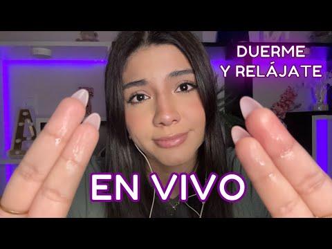 ASMR EN VIVO / RESPONDIENDO PREGUNTAS + SONIDOS RELAJANTES + JUGANDO