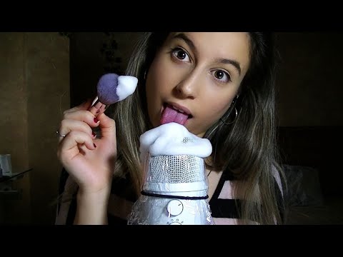 ASMR | Esmpuma en el micro para dormir | Pau ASMR