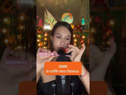 On continue dans la selfcare 😄✨ #asmr #asmrbrushing #brushinghair #relaxingsounds