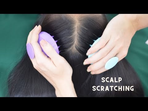 ASMR Real Person Head Massage, Head Treatment, Head Spa For Headache Relief