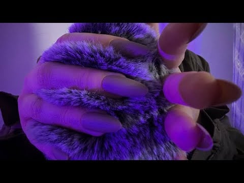 ASMR Fluffy Mic Scratching 💅 | Deep Scalp Massage 💆🏻‍♀️✨ Brain Melting 🧠🤤(No Talking)