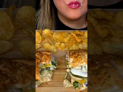 Subway Sandwich #shorts #asmr #food #subway