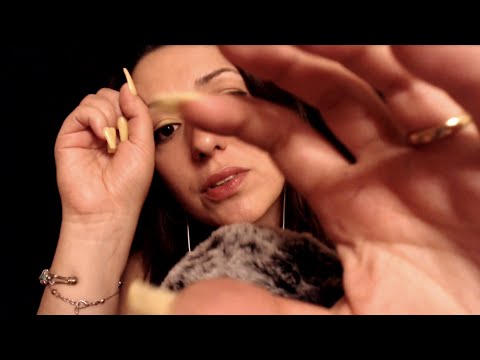 ASMR TÜRKÇE/PERSONAL ATTENTION+OLUMLAMA/KİŞİSEL İLGİ (Plucking, Pulling, Yüze Dokunma, El Hareketi)