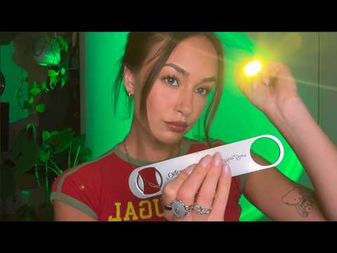 [ASMR] open & close your eyes w. instructions (fast & chaotic)