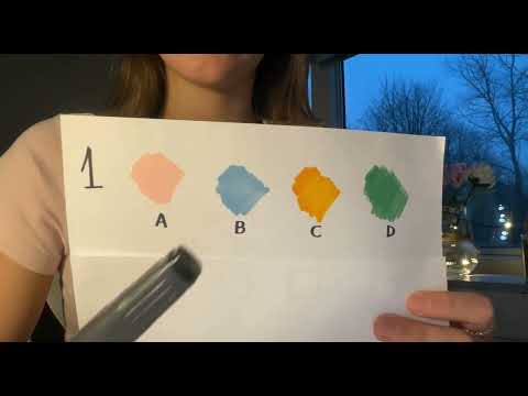 fast IQ & personality test asmr 🧠