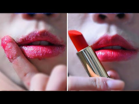 Tingly Lip Care Routine 💋 ASMR