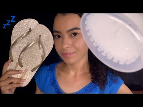 ASMR- CUIDO DO MEU ROSTO E DO SEU! MOSTRO COMPRINHAS NESSE VÍDEO 😊. (Com chiclete em parte do vídeo)