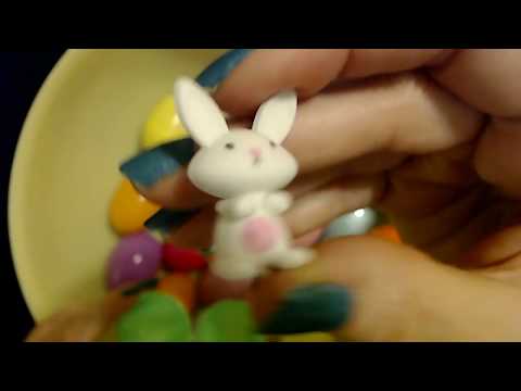 ASMR | Opening Easter Eggs (Soft Spoken)