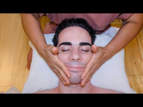 ASMR: Thai Facial Massage for Glowing Skin - with French Products