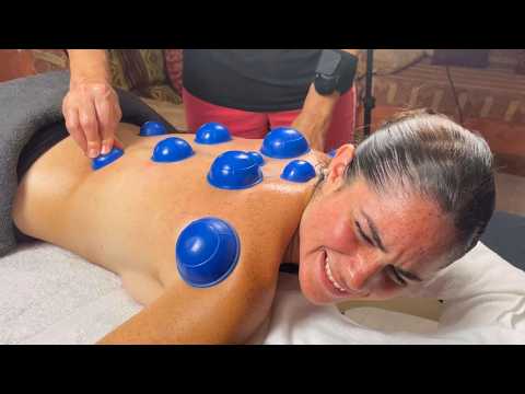 ASMR: STRONG Chinese Full Body Massage with Cupping