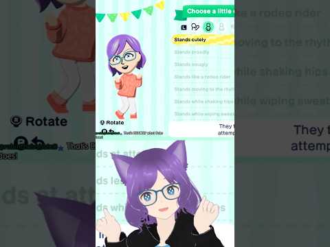 She's so Mii fr #vtuber #tomodachilife
