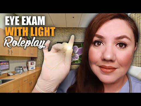 ASMR Eye EXAM and Color Blind TEST Roleplay