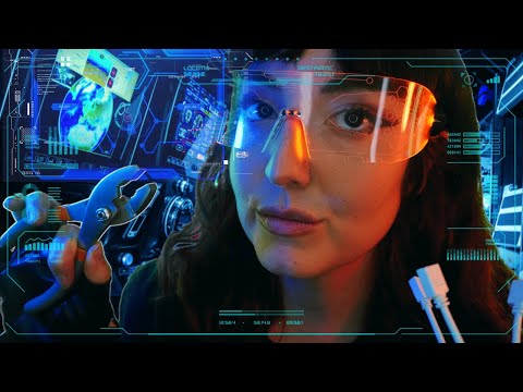 CYBERPUNK ASMR Robot Repair  Sci-Fi Mechanic on SUBMARINE // Fixing You