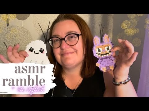ASMR på svenska: Ramble & random triggers 💜 Plus en nyhet