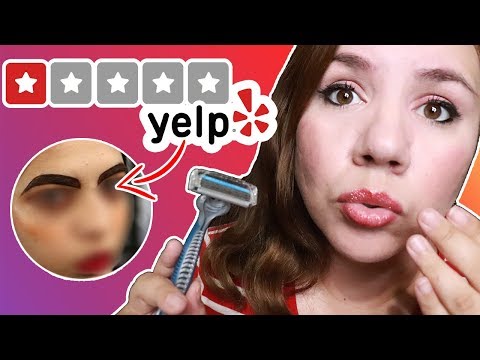 Tus CEJAS en el PEOR Salon de Belleza de la CIUDAD | ASMR Español | Murmullo Latino