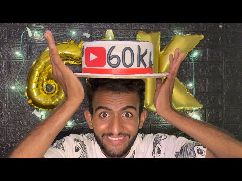 ASMR 60K Subscribers Celebrate 🎉