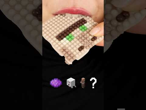 Minecraft food in real life ASMR ✨