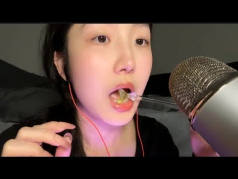 啃咬人鱼🧜‍♀️勺子 敲击牙齿 #口腔音 #快成长计划 #asmr免疫 #asmr