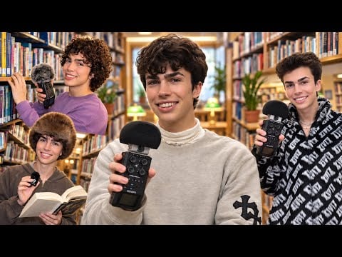 ASMR IN THE LIBRARY 📚 (1+ Hour Compilation)