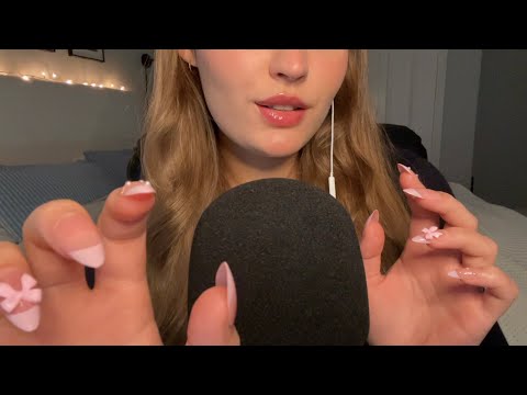 ASMR Tongue Clicking, M0uth Sounds, "Stipple" & Hand Movements for my 500th Video!