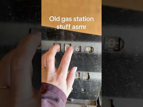 abandoned gas station equipment asmr